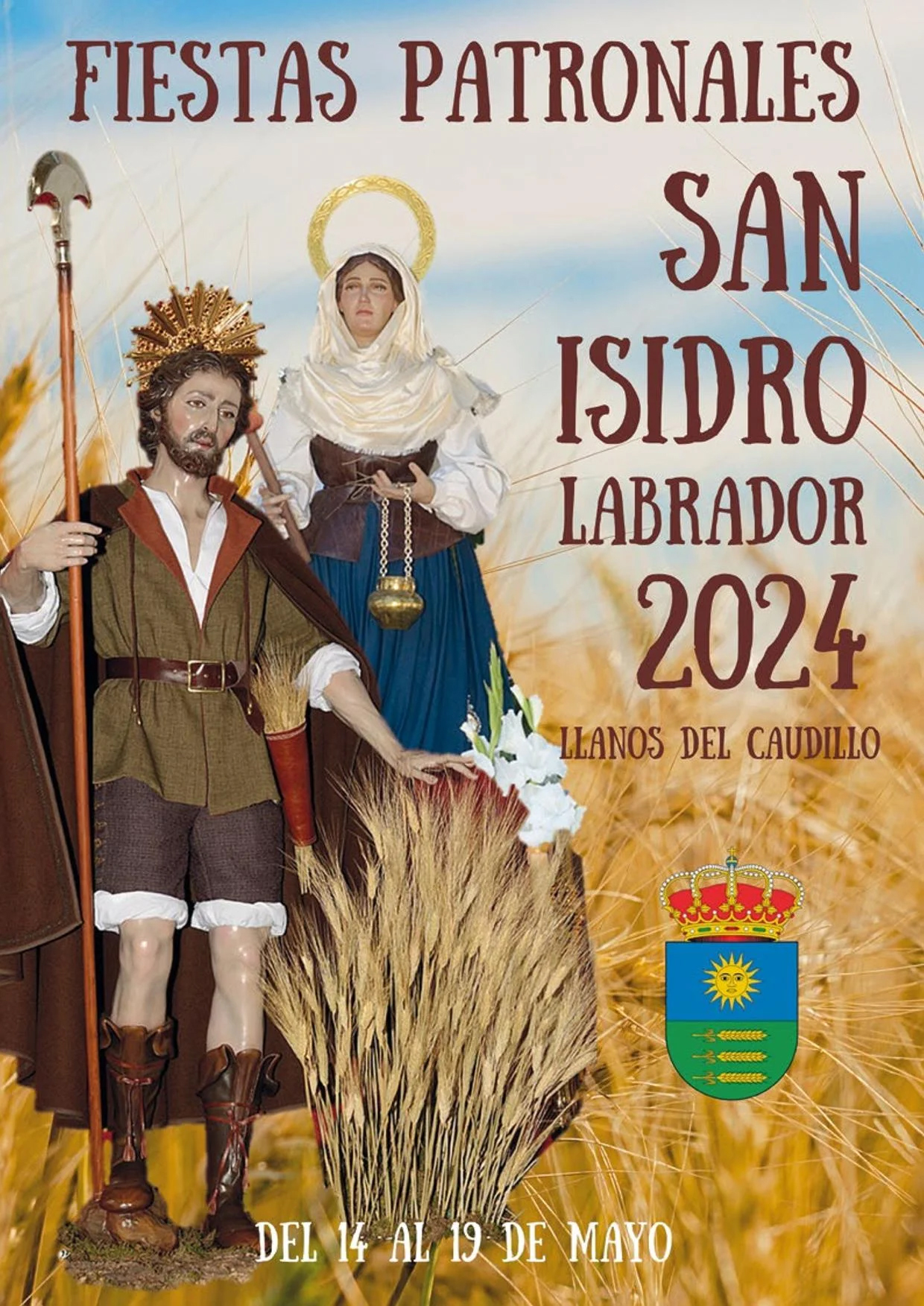 Fiestas patronales en honor a San Isidro 2024 Llanos del Caudillo